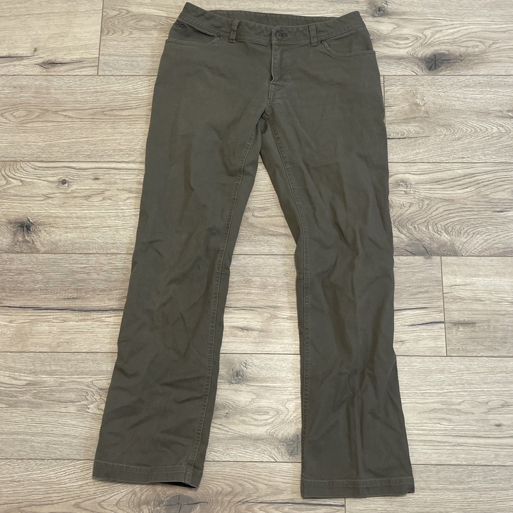 Outdoor Research Pants Womens 6 Brown Hiking Jeans Clearview Bootcut Straight
